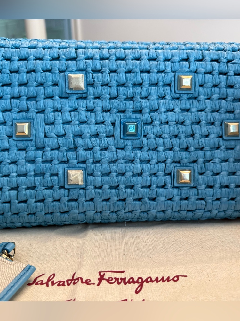 Salvatore ferragamo studio box bag XL New w/o tags - Picture 12 of 16